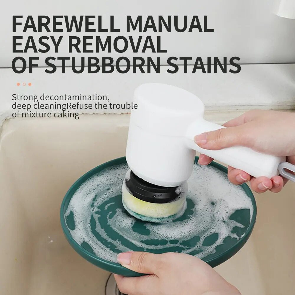 Turbo Scrub: Waterproof Power Cleaning (Wireless!)