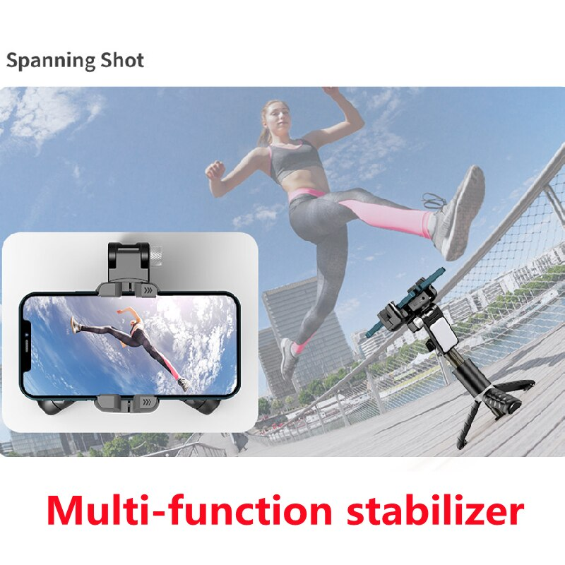 360 Gimbal Stabilizer Selfie Stick Tripod