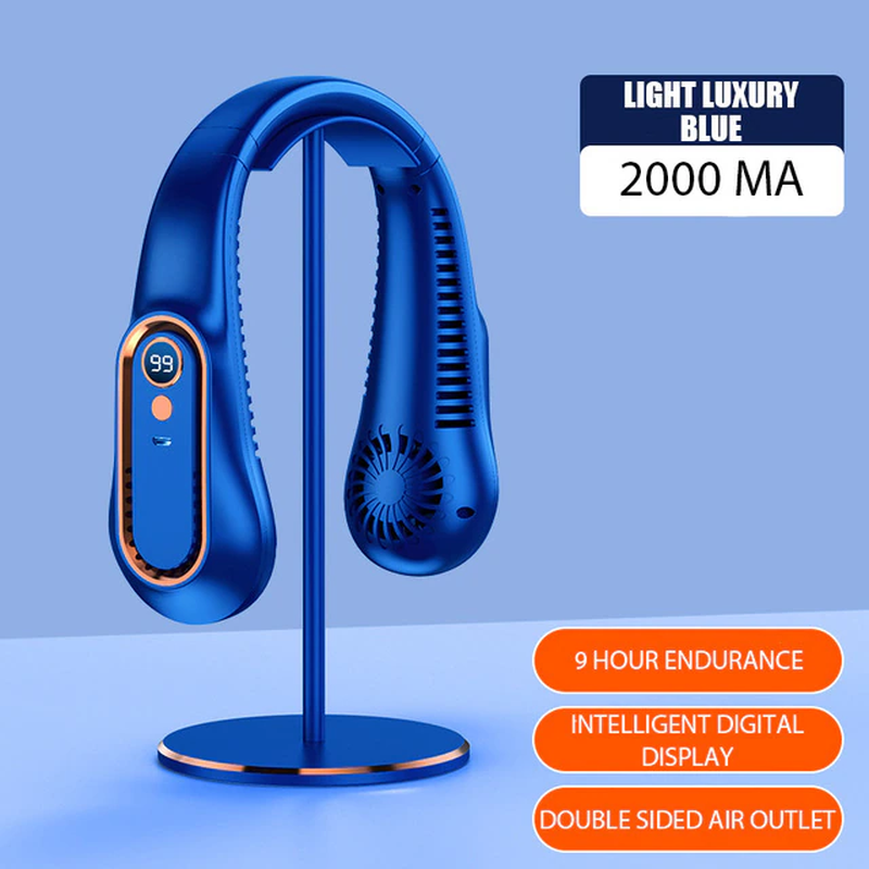 Portable Bladeless Hanging Neck Fan