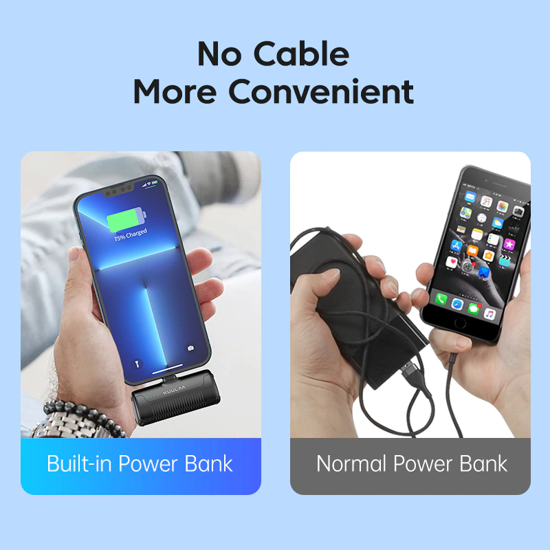 Portable Capsule Magnetic Power Bank