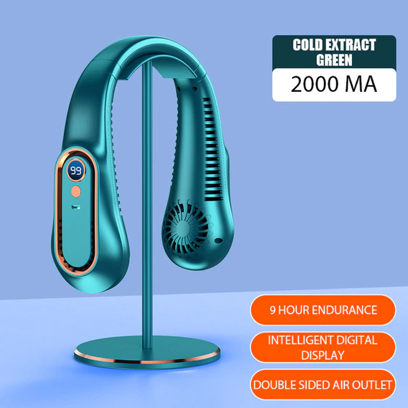 Portable Bladeless Hanging Neck Fan