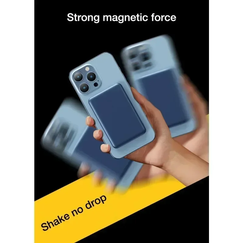 Portable External Magnetic Wireless Power Bank