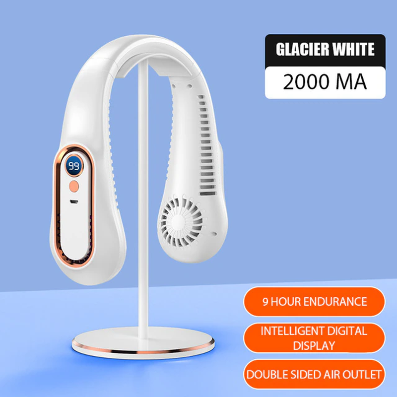 Portable Bladeless Hanging Neck Fan