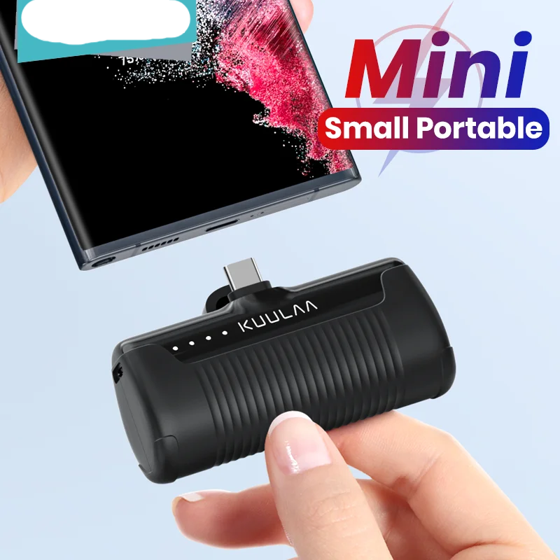 Portable Capsule Magnetic Power Bank